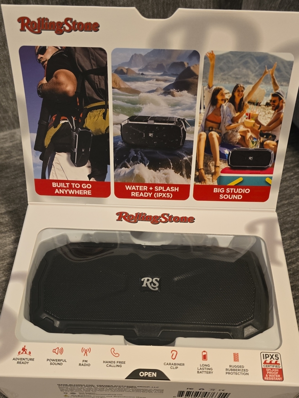 Rolling Stone Rock Wave - Wireless Bluetooth Speaker